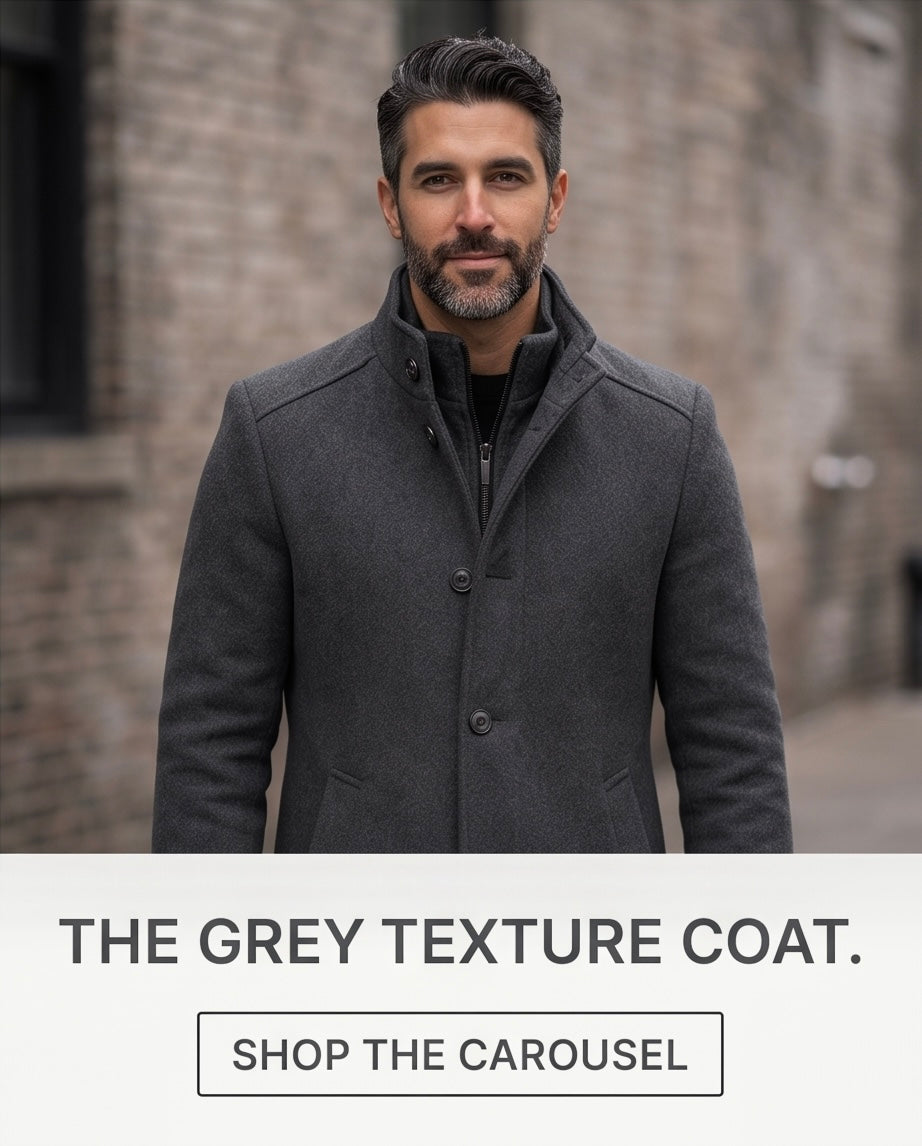 2H Gray Coat Jacket