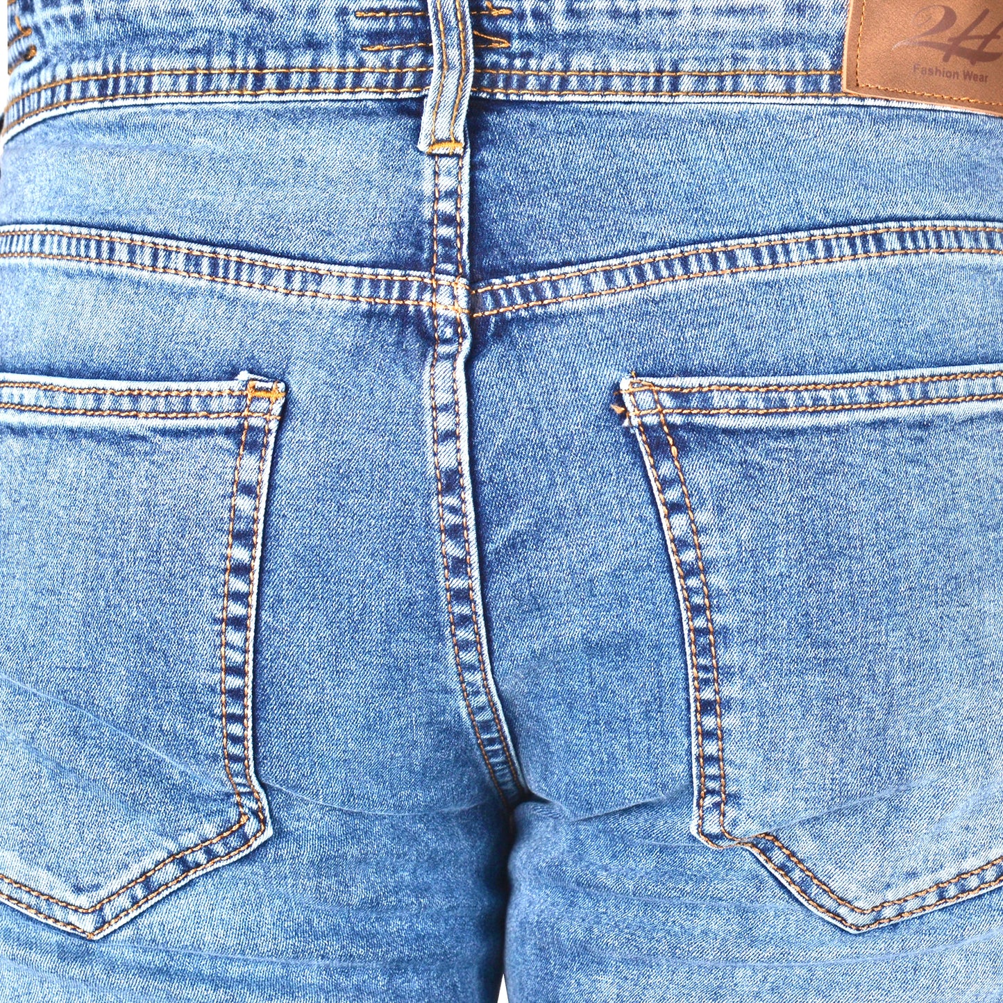 2H #111123 regular Light blue stone wash jeans Pant