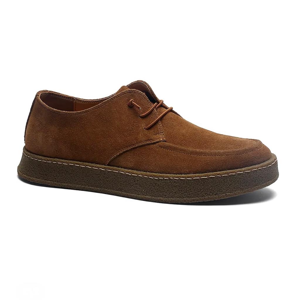 2H #1089 Camel Genuine Leather Casual Shoes