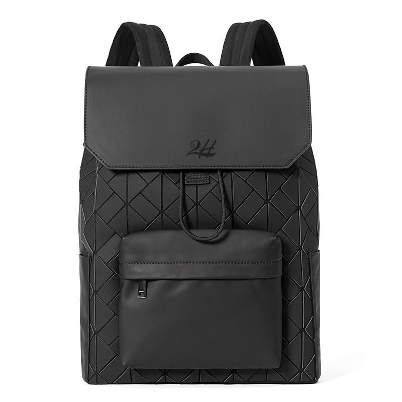 2H Black Duffle Back Bag