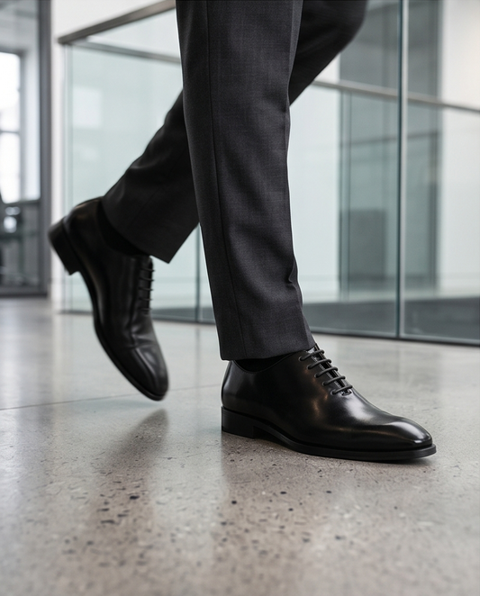 SALE! 2H #QM025 Black Formal Shoes