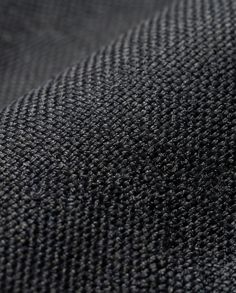 2H Black Necktie