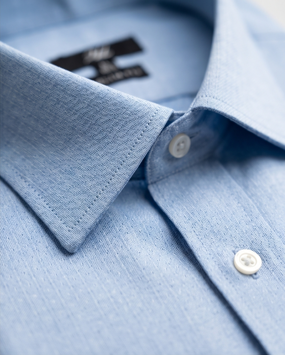 2H #180725 Blue printed Shirt