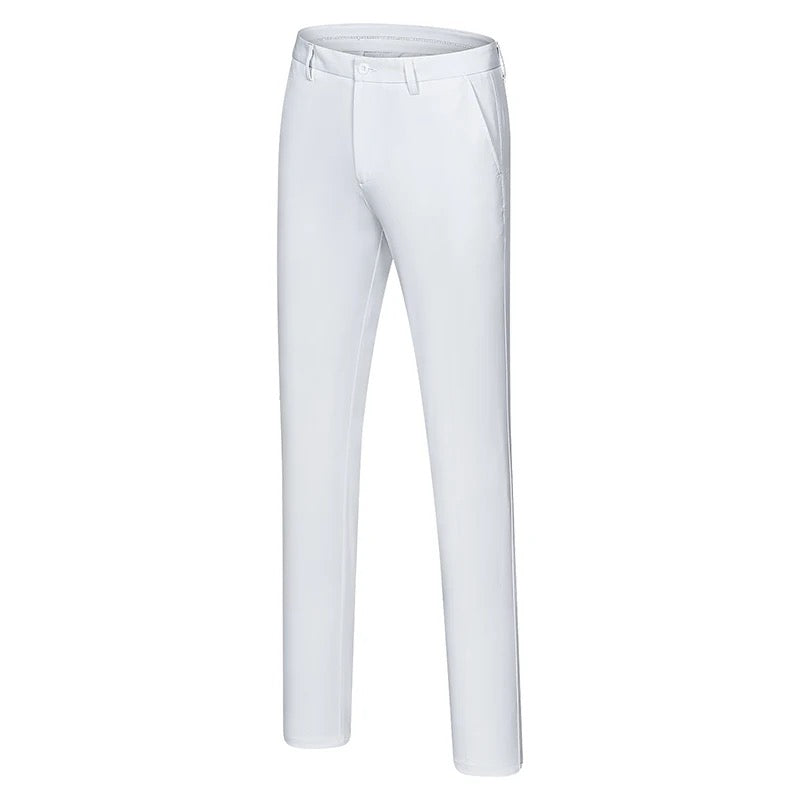 2H White Twill Chinos Pant