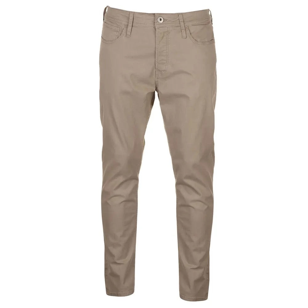 2H Beige Five Pockets Slim Pant