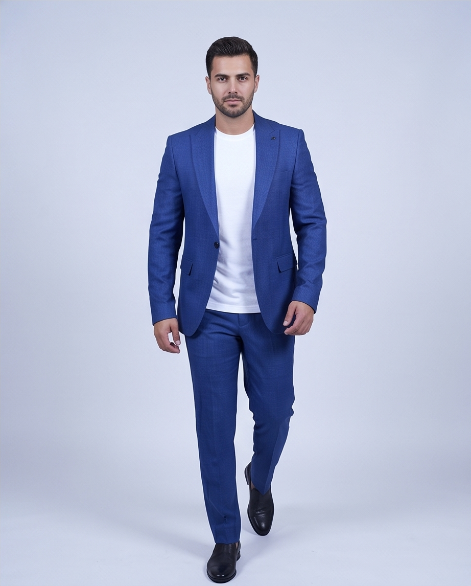 2H Gitane Casual Embossed Suit