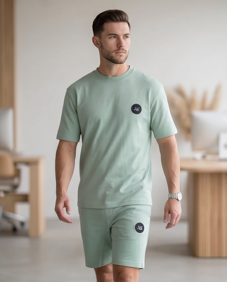 2H Pistachio Cotton Set