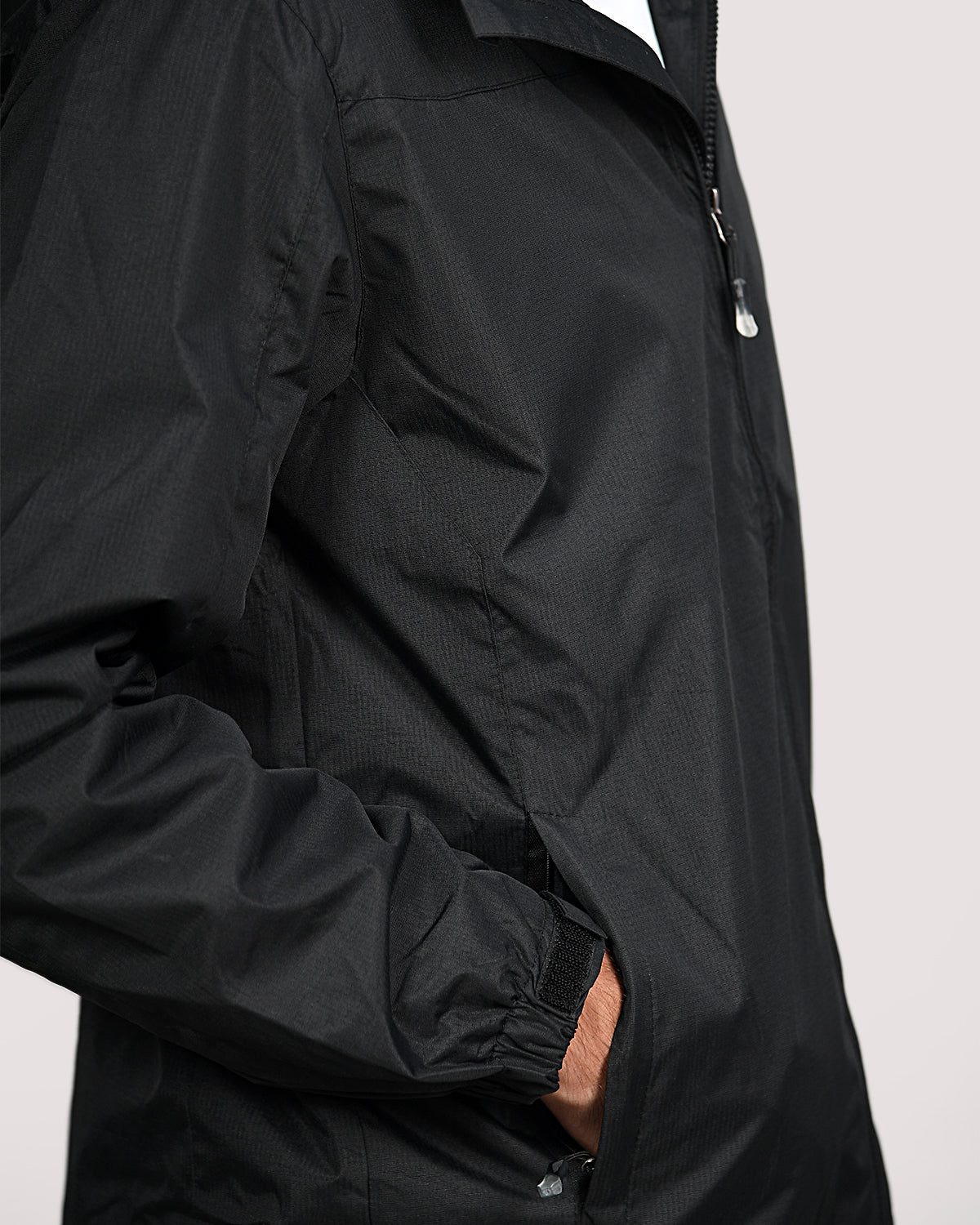 SALE! 2H Black Hooded Lightweight Casual Jacket