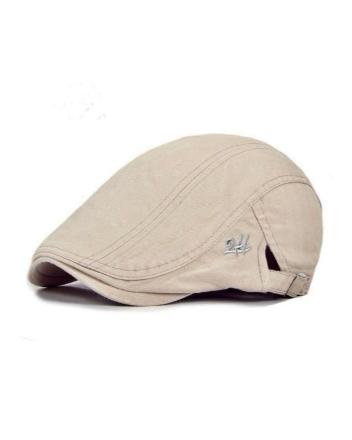 2H Light Beige Cotton cap