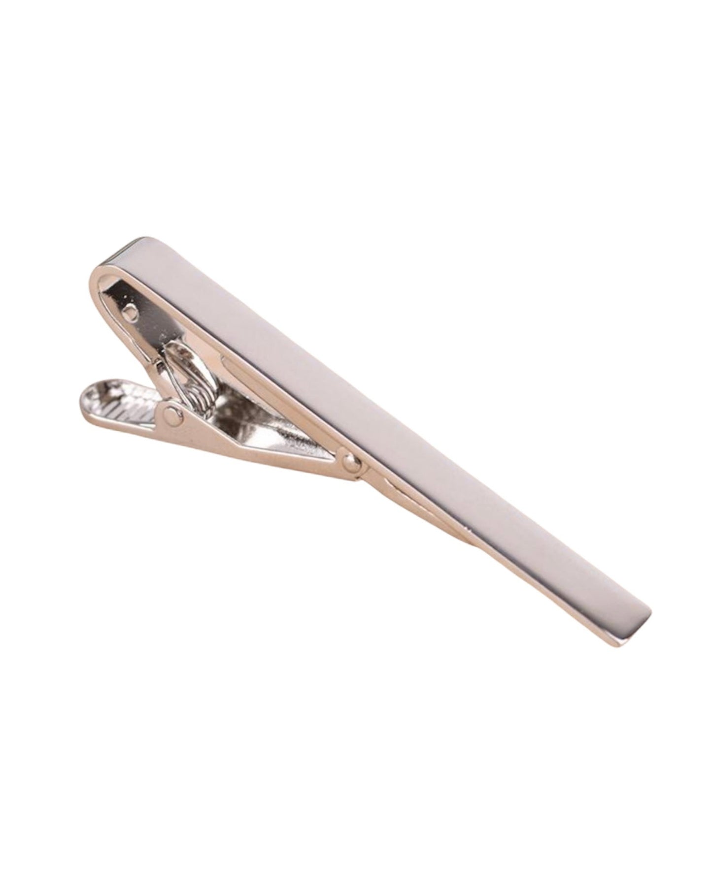 2H Silver Necktie Pins