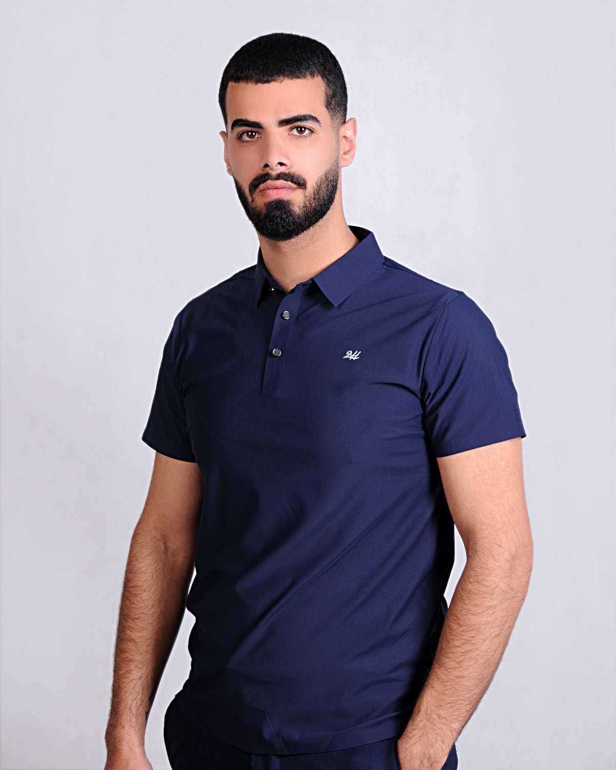 2H #CX151 Navy Polo T-shirt