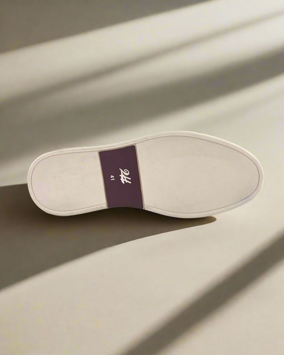 2H #19 Genuine Leather Chamois Beige Casual Shoes