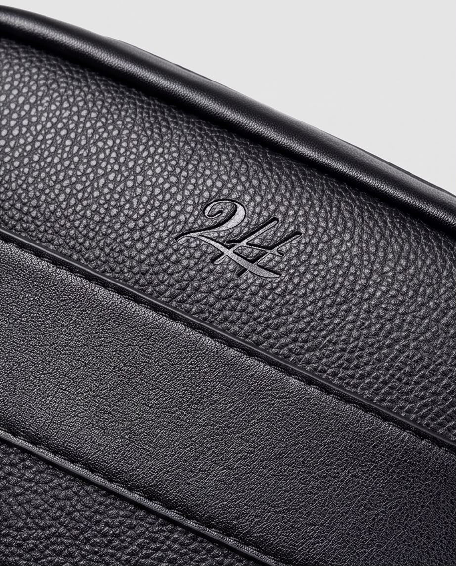 2H #SH31-2 Black Shoulder Messenger Bag