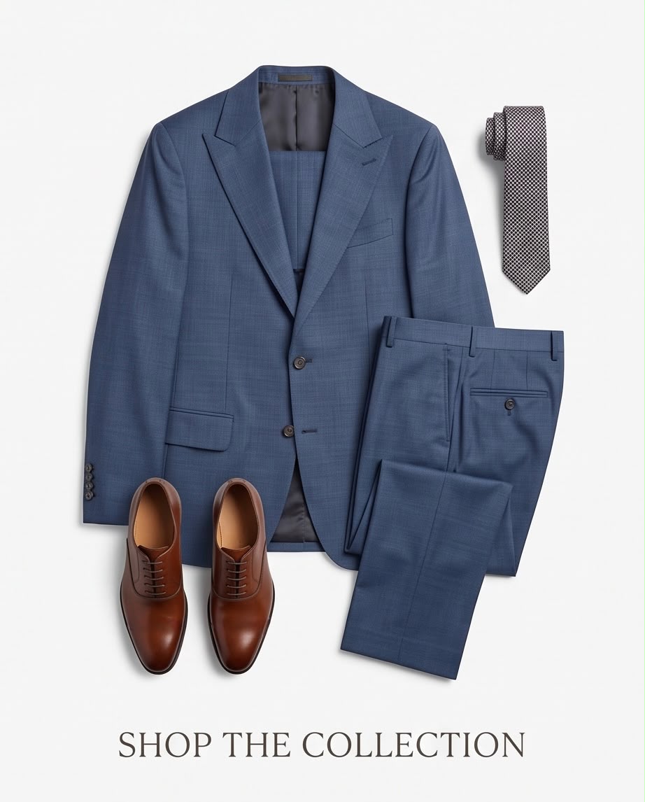 2H Dark Blue Filafil Suit