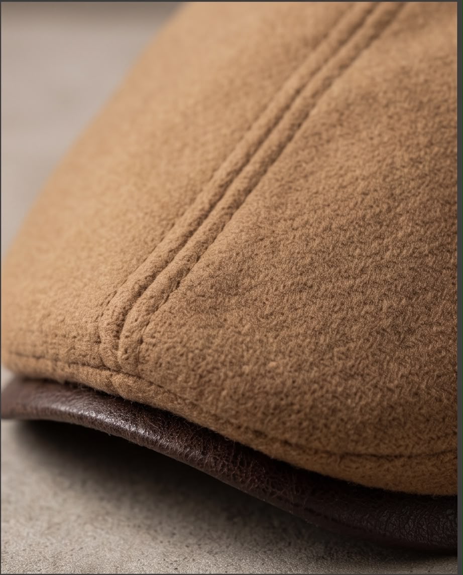 2H Camel Wool-Blend Cap