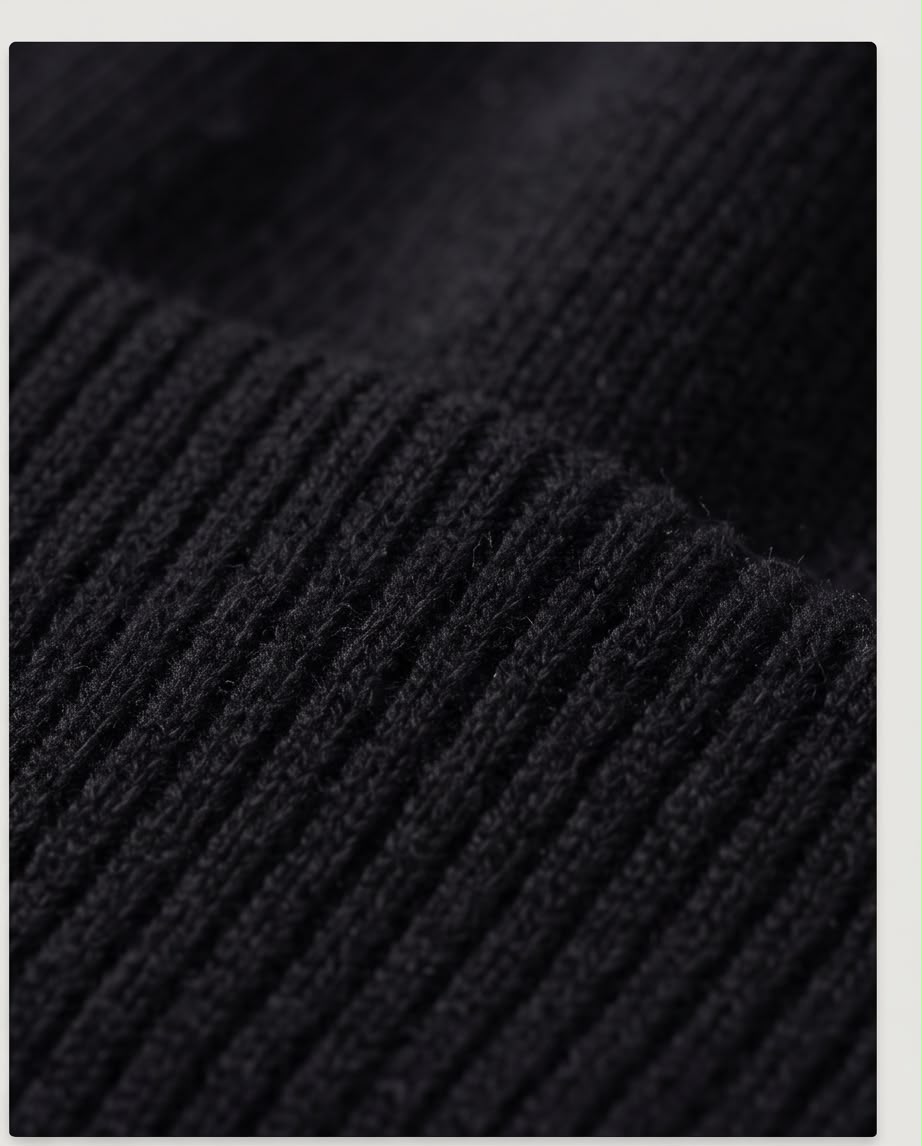 2H Black Skull Cap