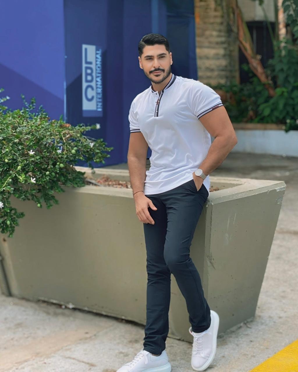 SALE! 2H #12585 White Mercerized Cotton T-Shirt