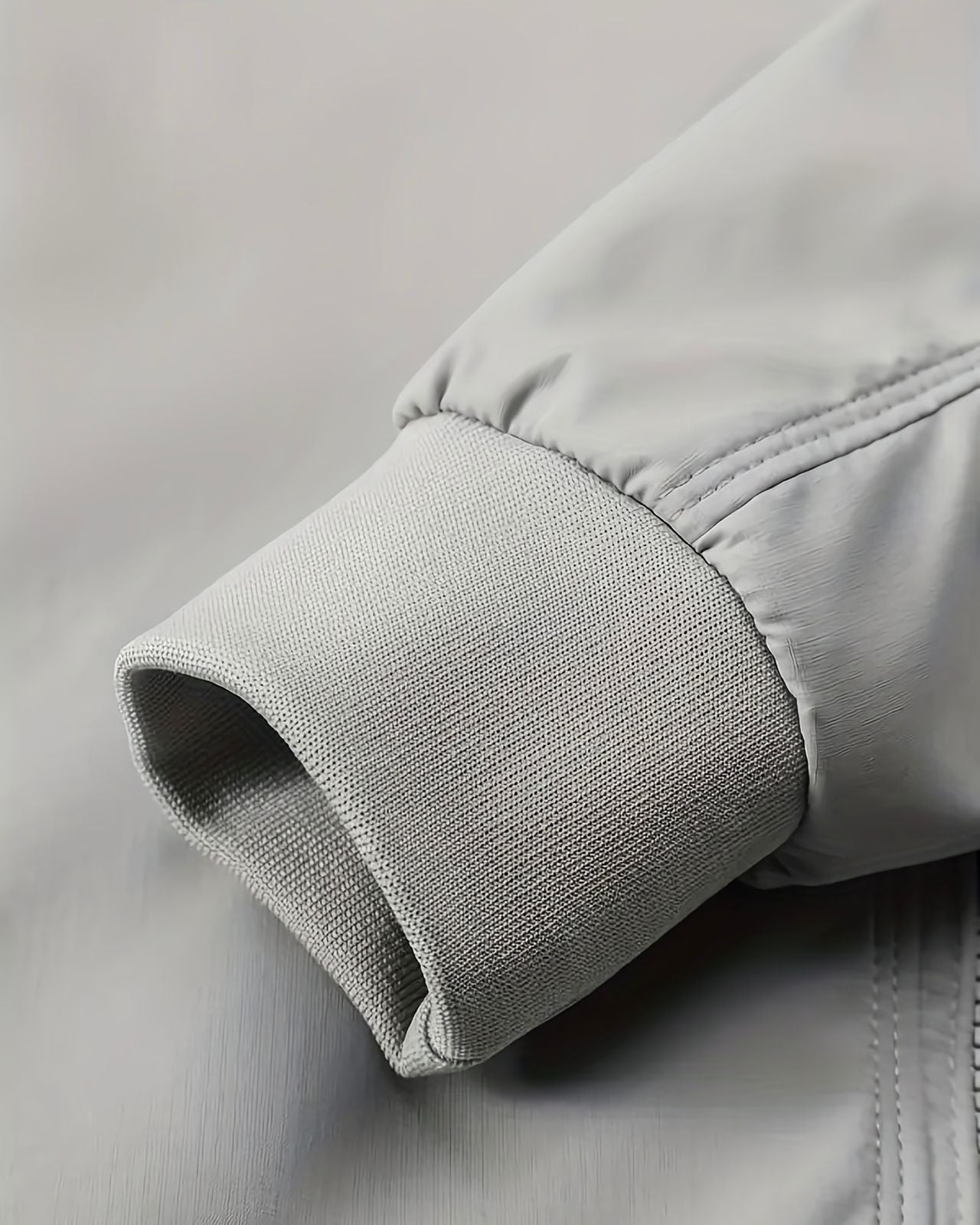 2H #8091 Light Gray Lightweight Casual Jacket