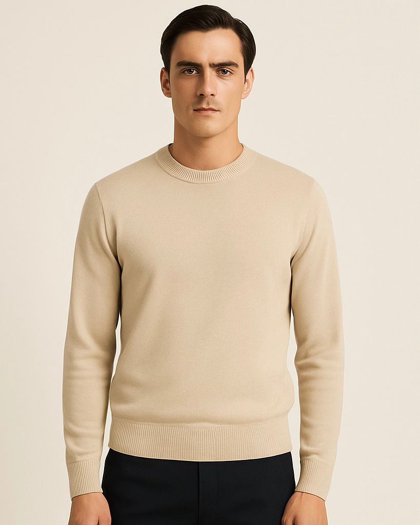 2H Round Neck Knitted Sweater