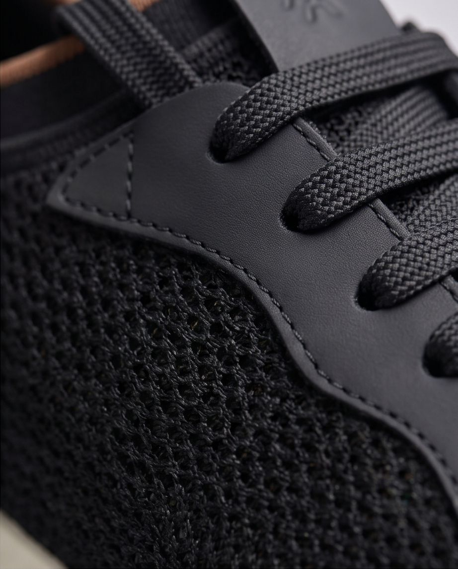 2H #22G Black Triko Shoes