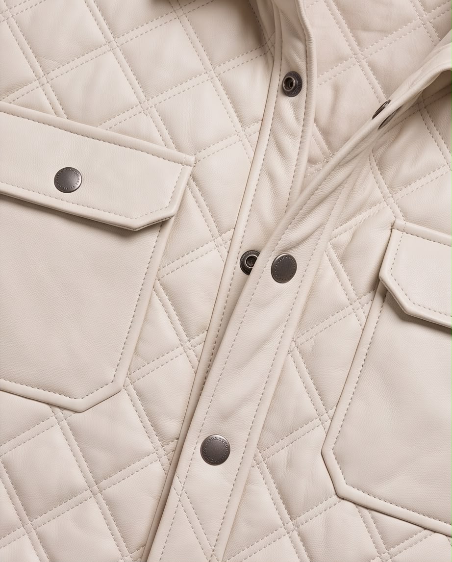 2H #88029 Off White Casual Jacket