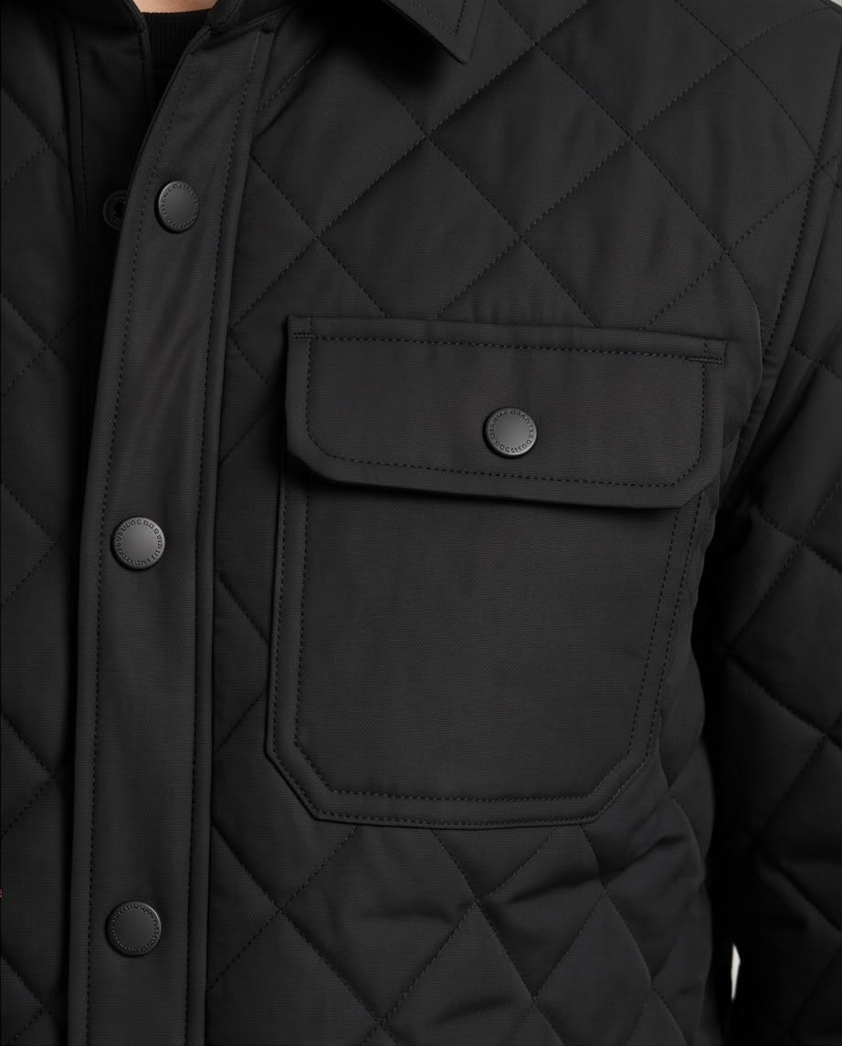 2H #88029 Black Casual Jacket