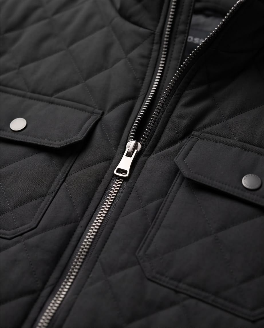 2H #88211 Black Casual Jacket
