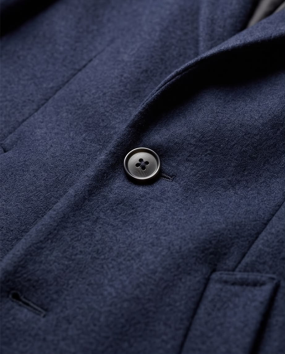 2H Navy Coat Jacket