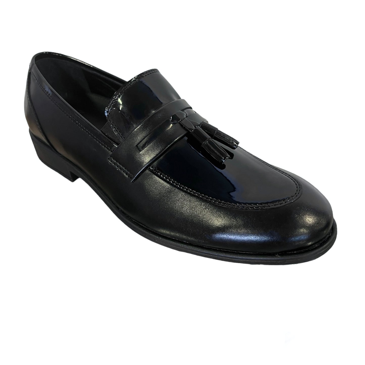 2H #9530 Shiny Black Classic Shoes