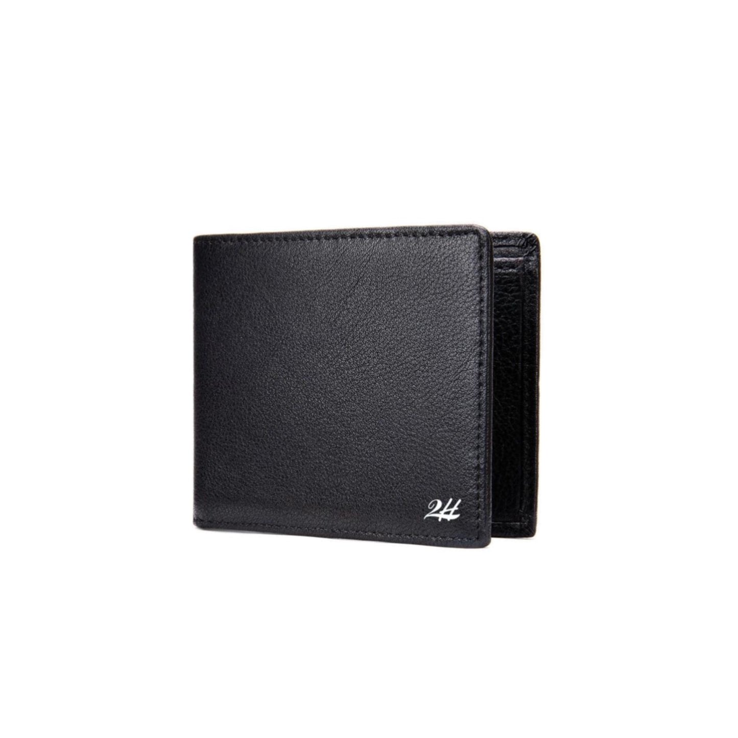 2H Black Genuine Leather wallet
