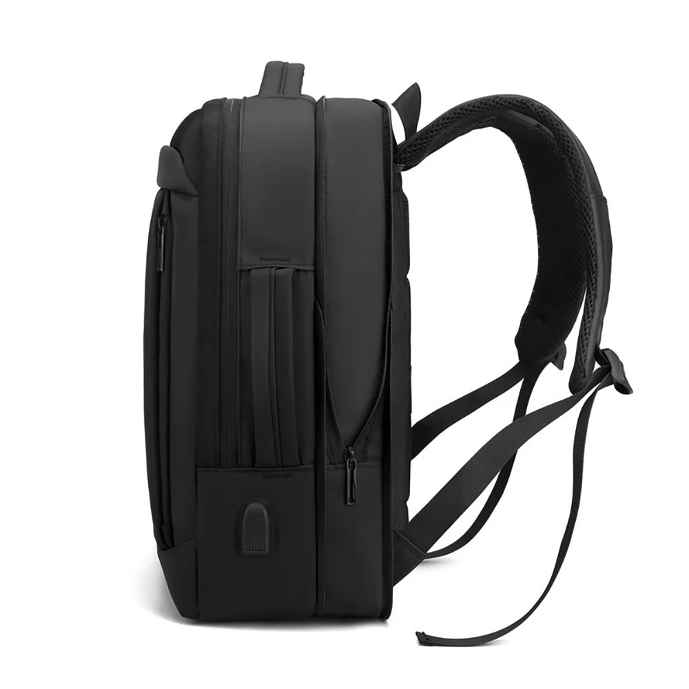 2H Black Duffle Back Bag B