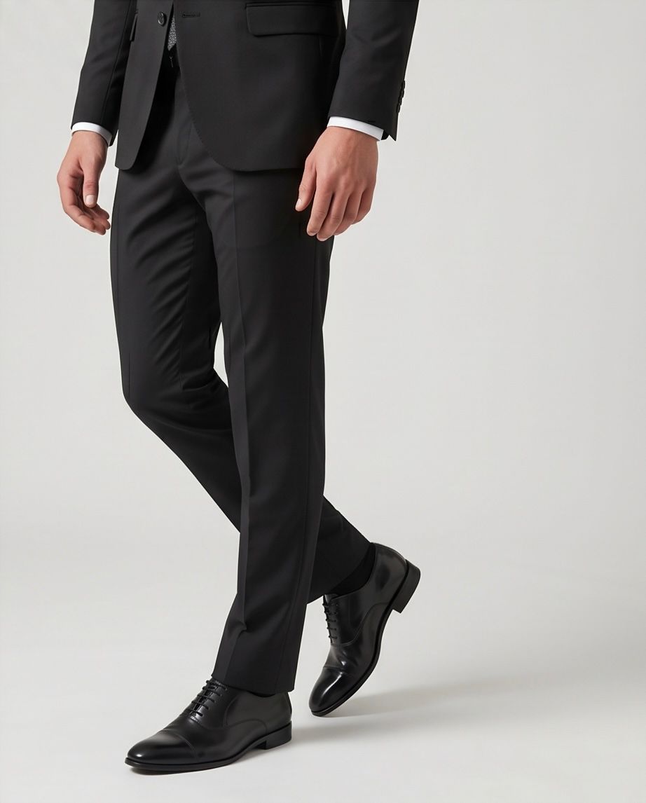 2H #002-1011-32 Black Formal suit