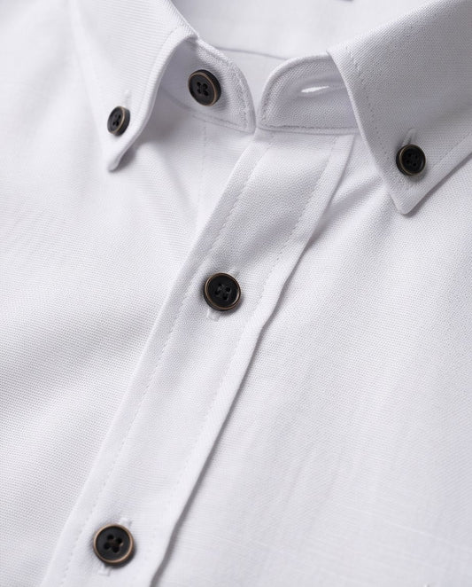 SALE! 2H White Cotton Shirt