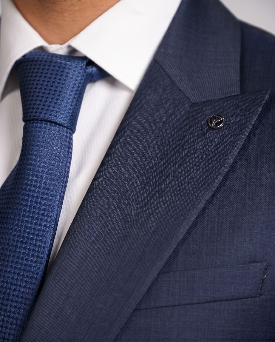SALE! 2H #118-4 Dark Navy Casual Suit