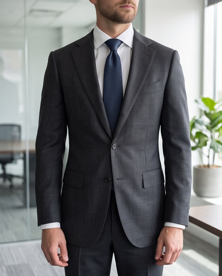 2H Navy Necktie