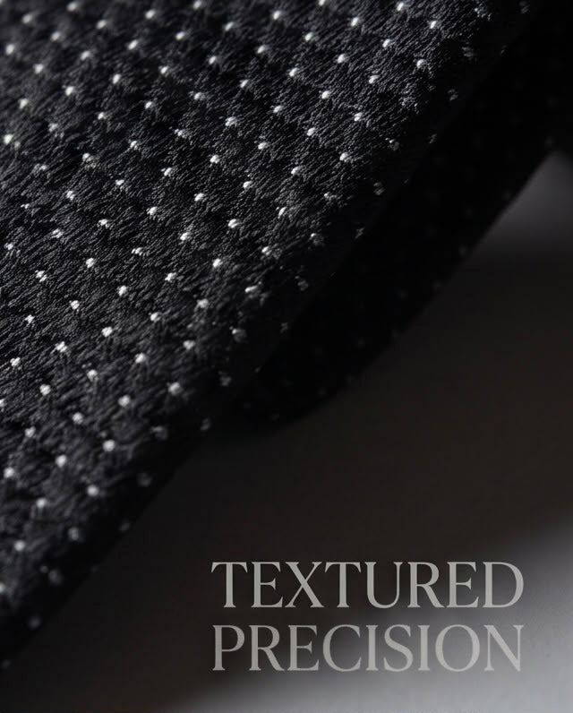 2H Black Necktie
