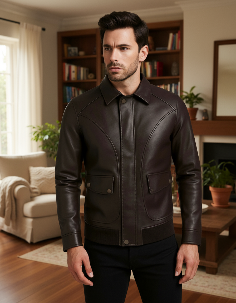 2H #8909 Leather Jacket