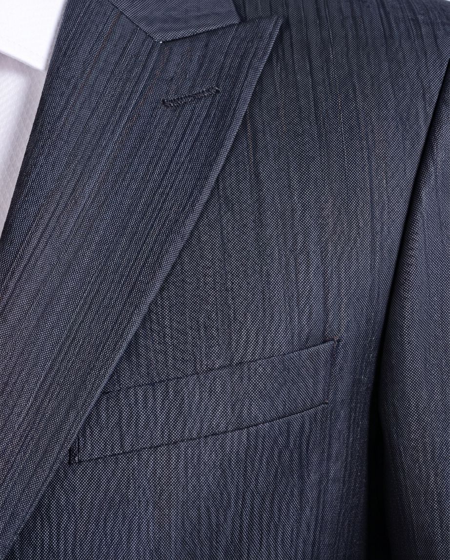 SALE! 2H #118-7 Dark Gray Casual Suit