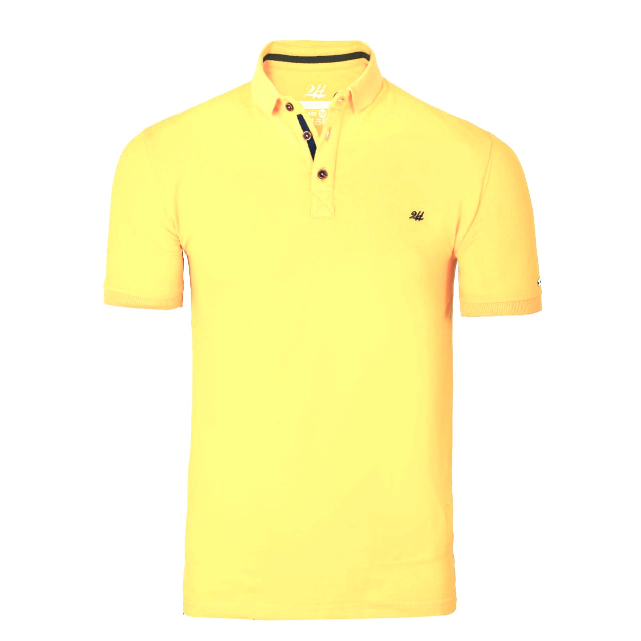 SALE! 2H #77032 Yellow Mustard Polo T-shirt