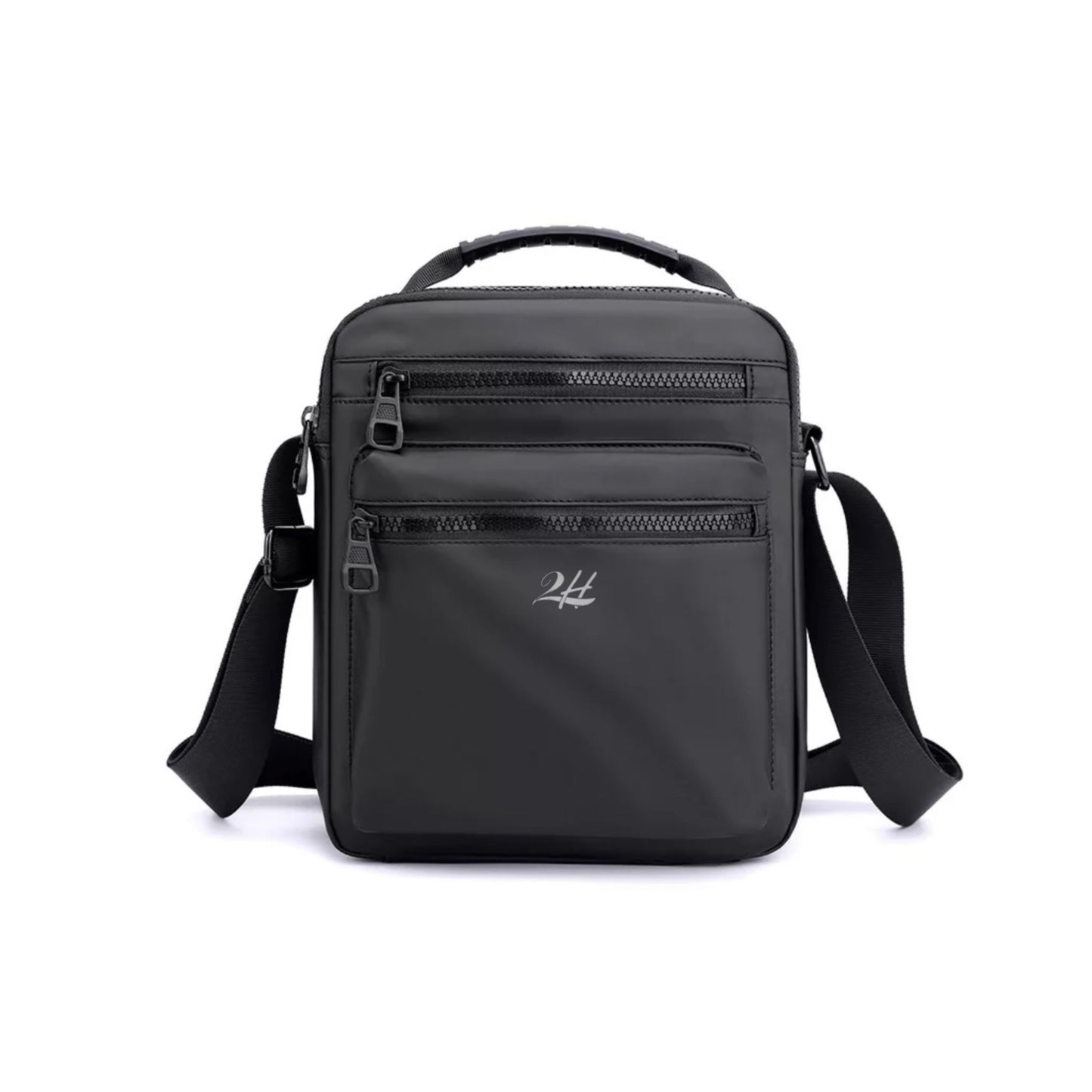 2H Black Waterproof Shoulder Bag