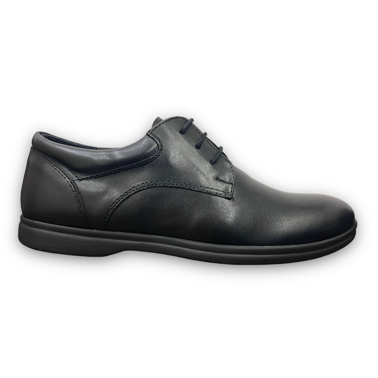 2H #9000 Black Casual Shoes