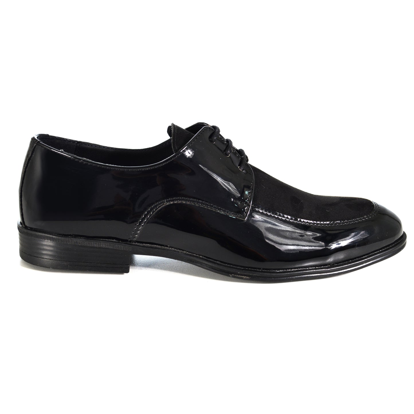 2H Black Shine Classic Shoes