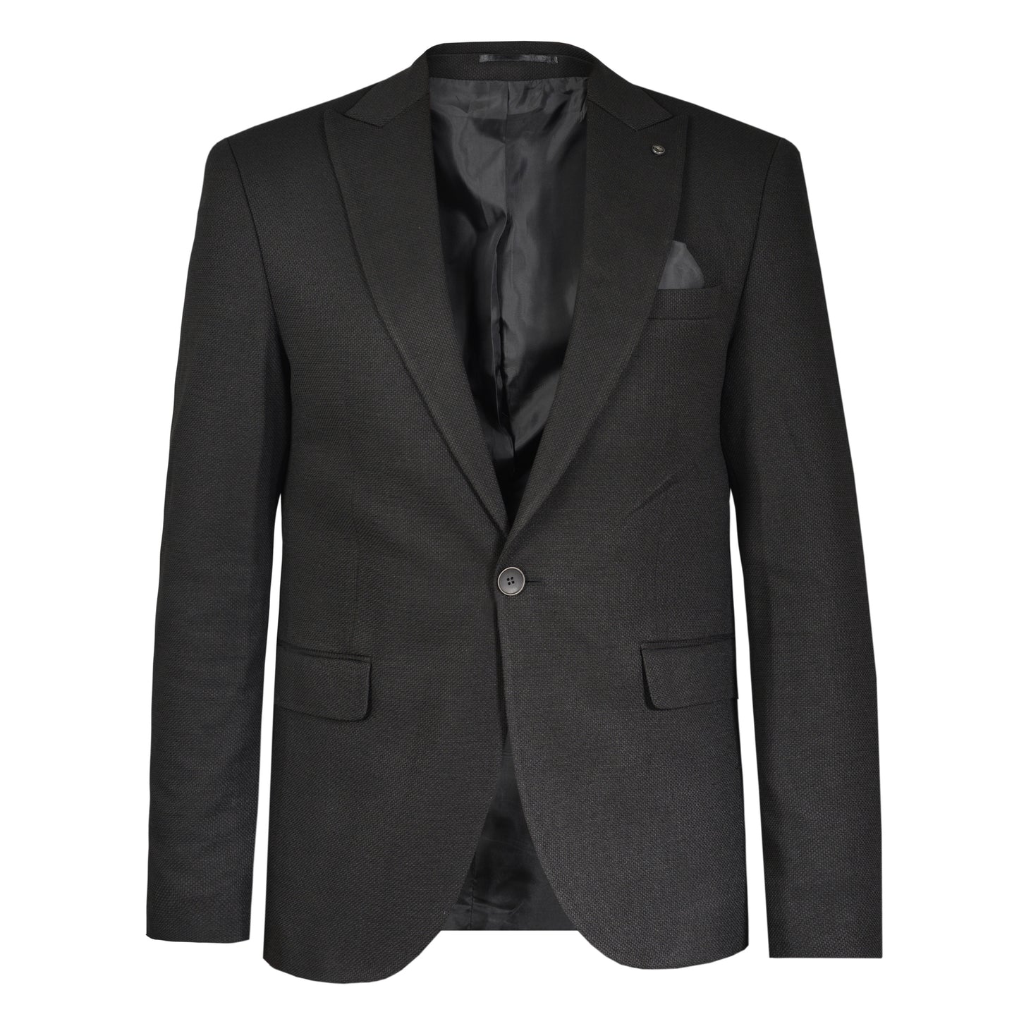 SALE! 2H #26924 Black One Button Blazer