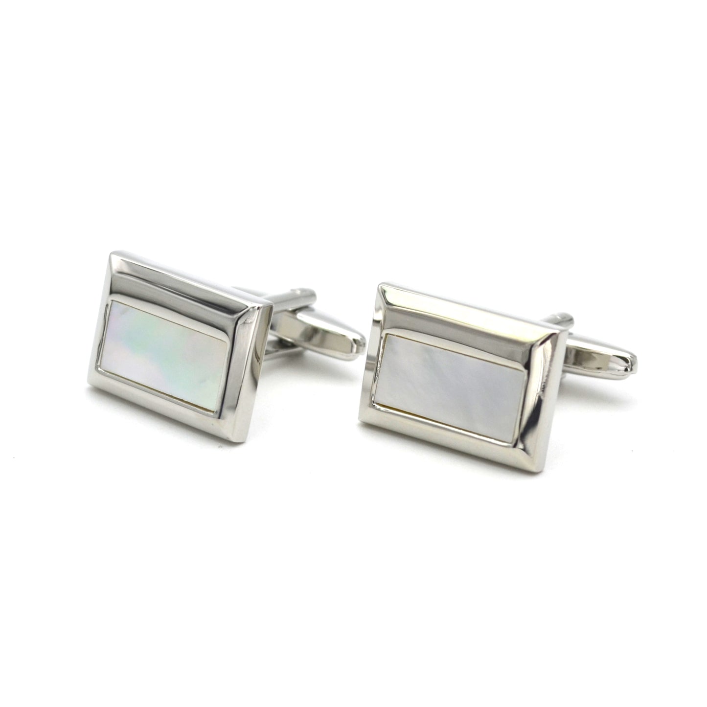 2H Silver Cufflinks