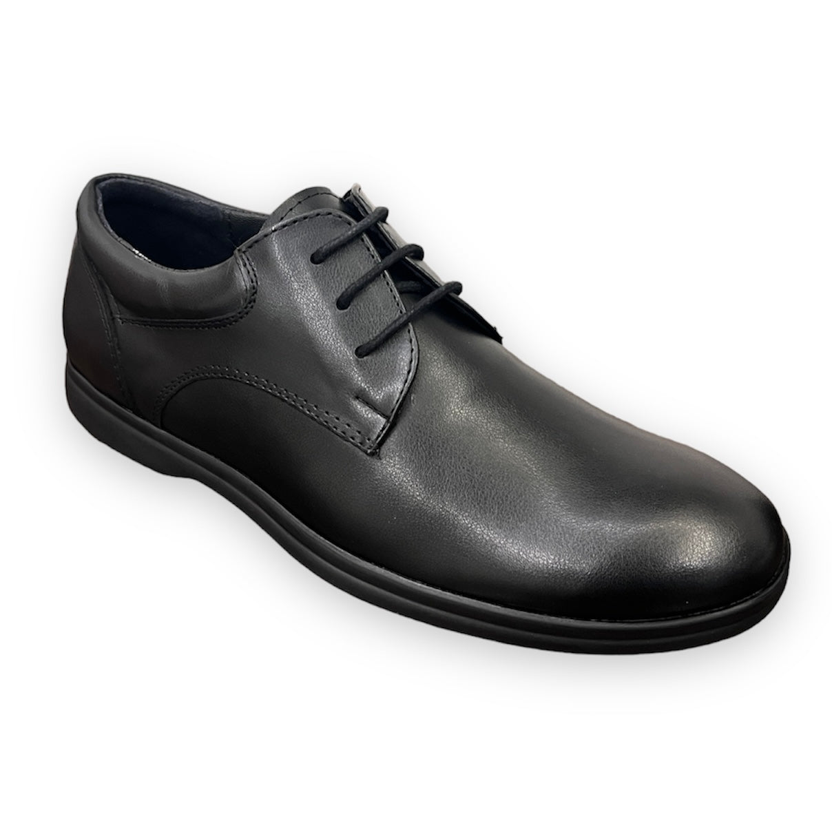 2H #9000 Black Casual Shoes