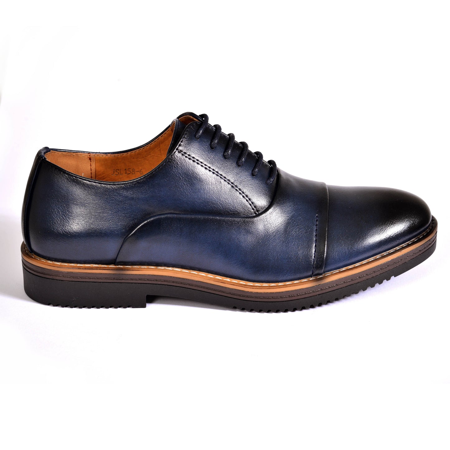 2H #158-6 Navy Classic Shoes