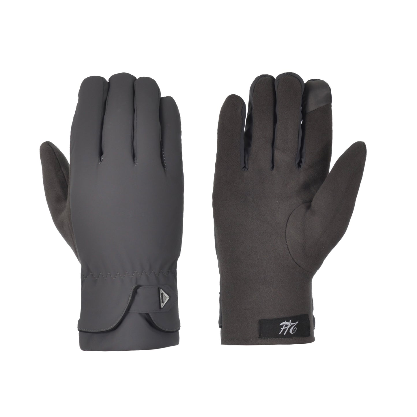 2H Gray Waterproof Gloves