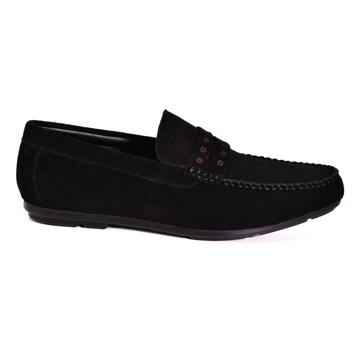 2H #JX21-2 Black Loafer Moccasin