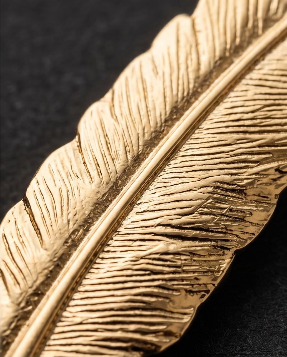 2H #ST126 Golden Pick Lapel Pins