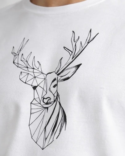 2H #0001-6 Printed T-shirt Regular Fit